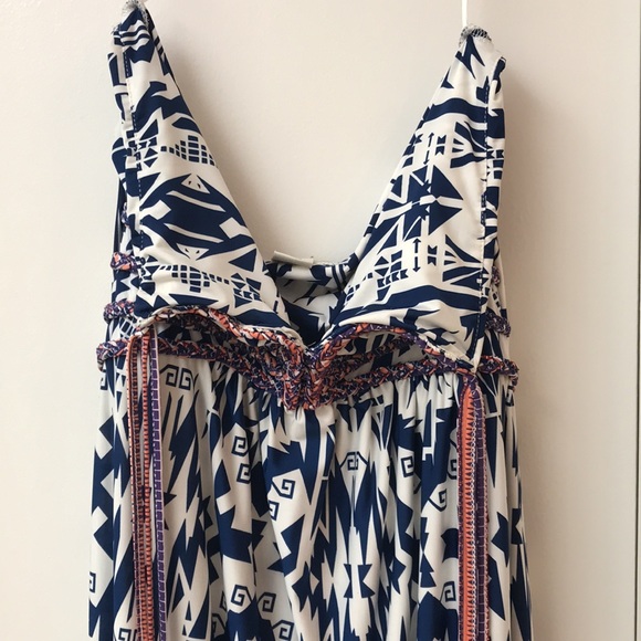 SAINT TROPEZ WEST Maxi Dress sz L - Picture 11 of 14